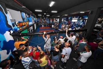 El Club Taz Jinámar participó este sábado en el I Encuentro Joven Brazilian Jiu Jitsu, en la capital grancanaria (Foto TA)